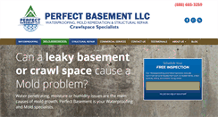 Desktop Screenshot of perfectbasement.com